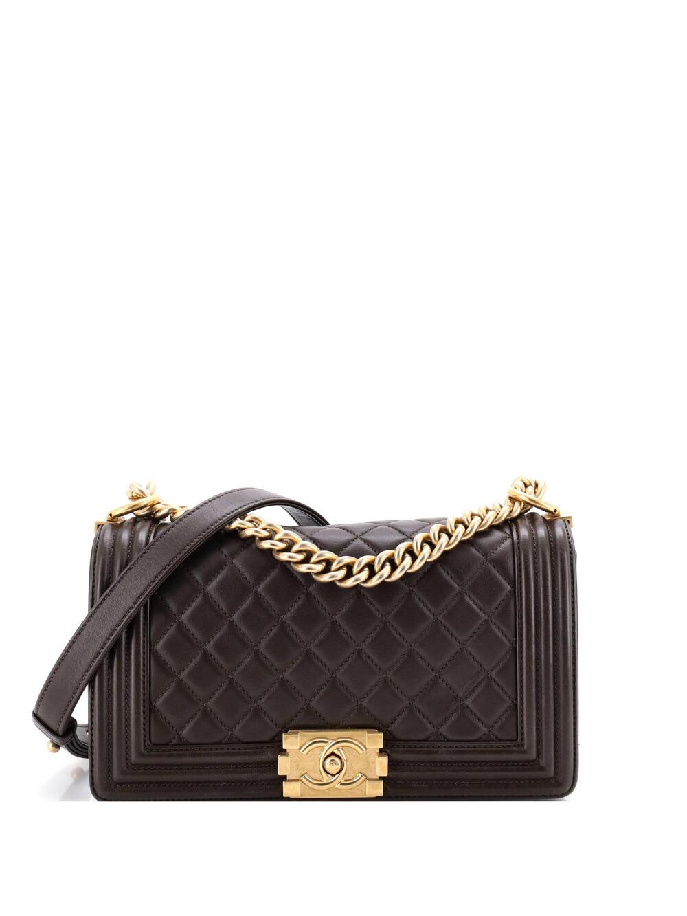 Chanel Boy Flap Bag Quilted Lambskin #371030C45B
